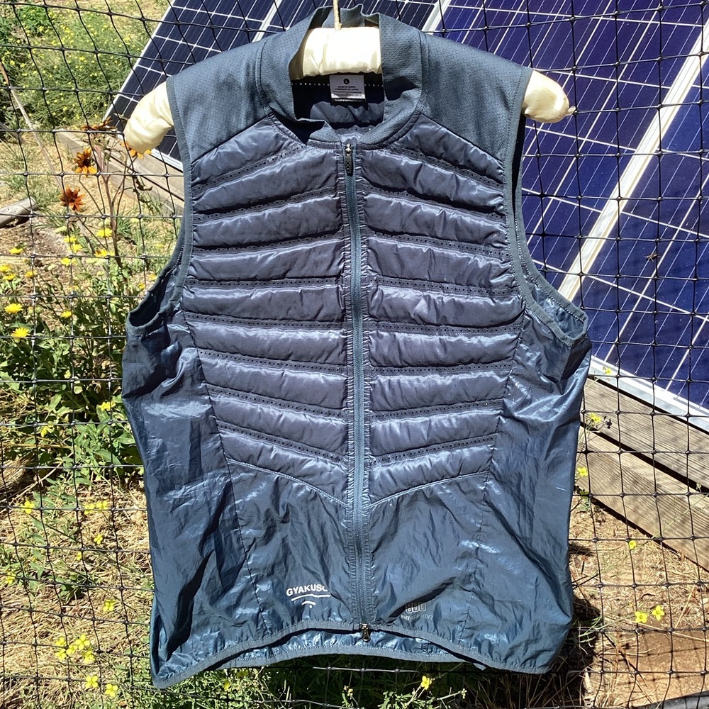 Nike x Undercover Gyakusou Aeroloft 800 Vest Sz L Sportswear Athleisure Outdoor